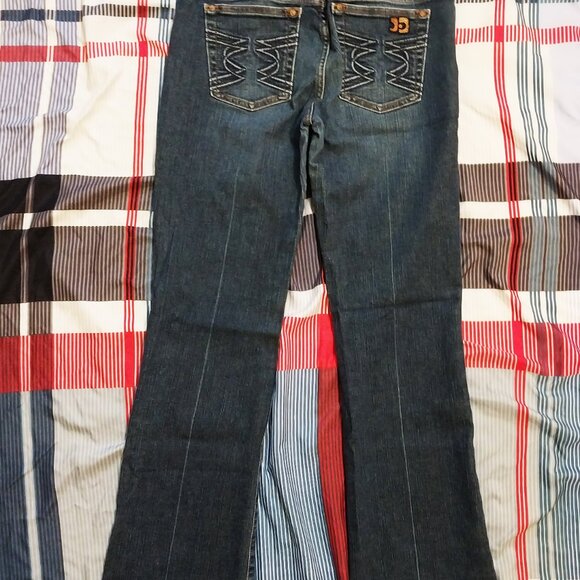 JOE'S Jeans Flare Women's Navy Blue Jeans 28/29 - Picture 2 of 5